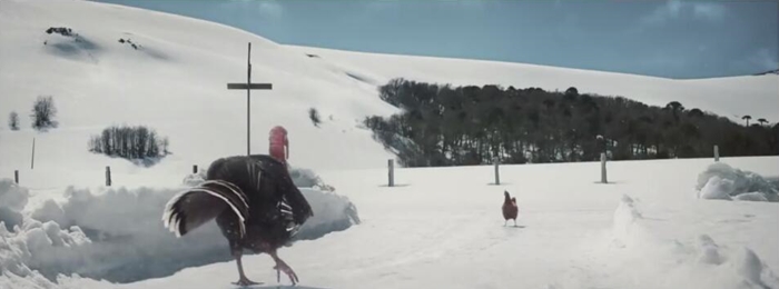 肯德“鸡”和火鸡的对决,KFC 西部风格圣诞大片