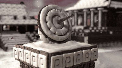 奥利奥年度宫廷大戏:10600块小饼干倾情出演