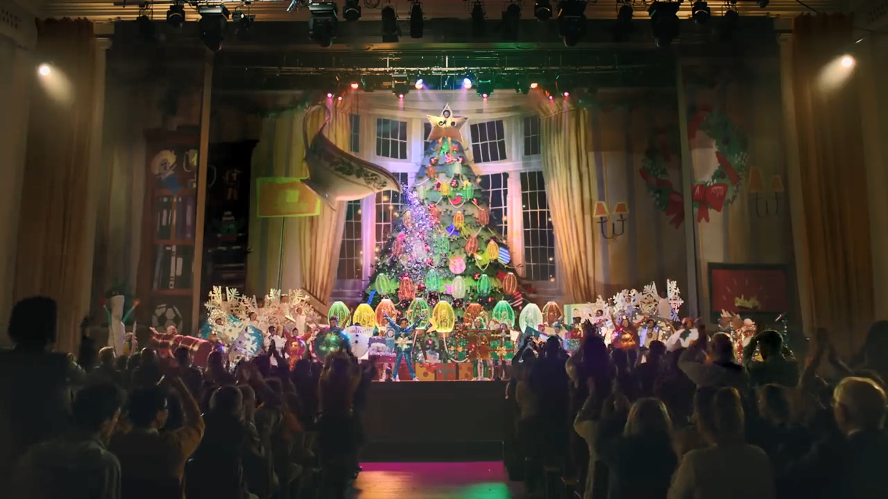 Sainsbury's的圣诞广告邀请了一群小朋友来表演