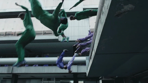 苹果又玩新花样,一场色彩缤纷的千人跑酷