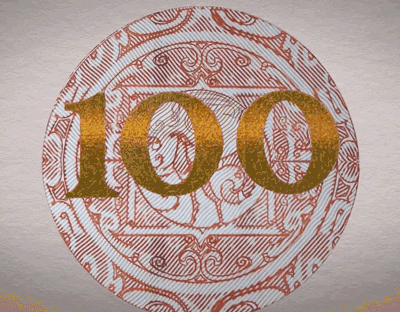 人民币,拍广告了!