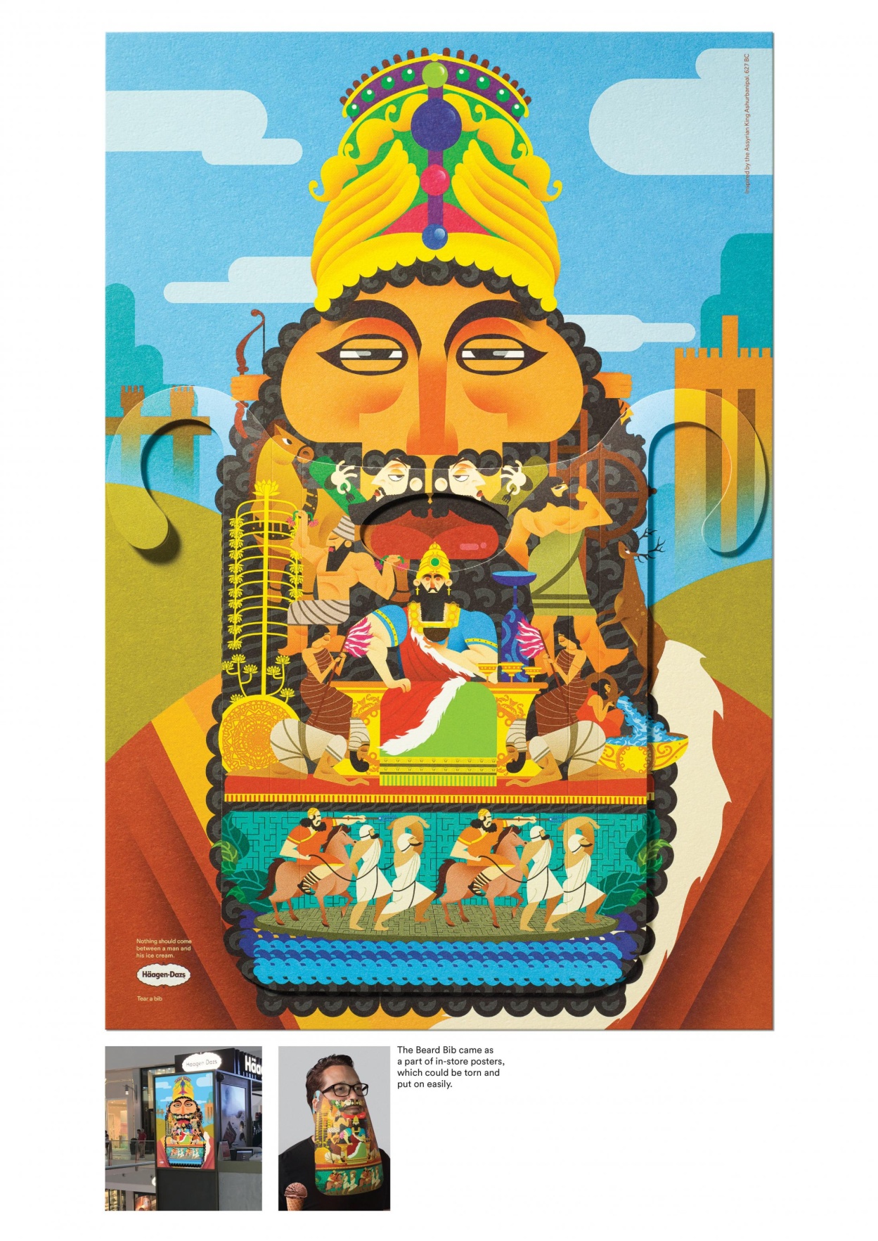 哈根达斯出围兜了,背后的原因笑cry