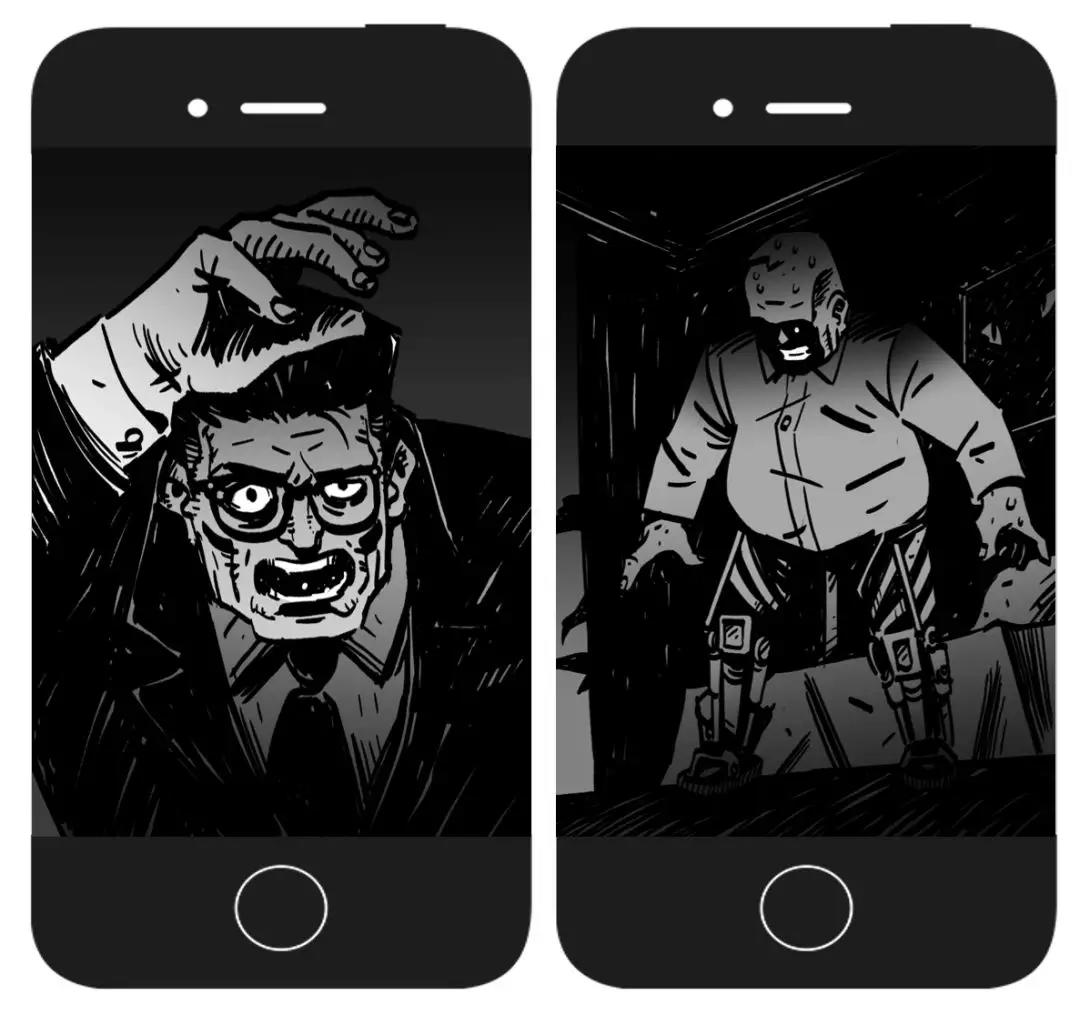 百度5.31国际无烟日惊悚H5,比《第五人格》还吓人