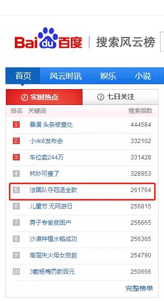 法国队夺冠,华帝退全款
