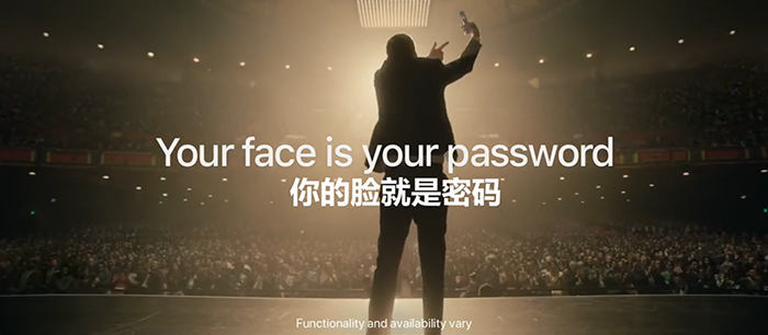 苹果发布Face ID新广告《Memory》:你的脸就是密码