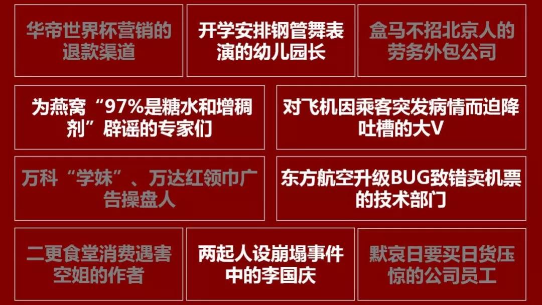 2018年度十大“猪队友”事件盘点(二)