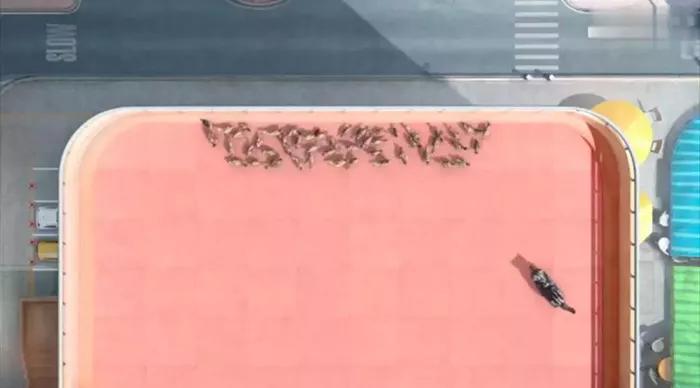 买不起华为,我看看广告总可以吧!