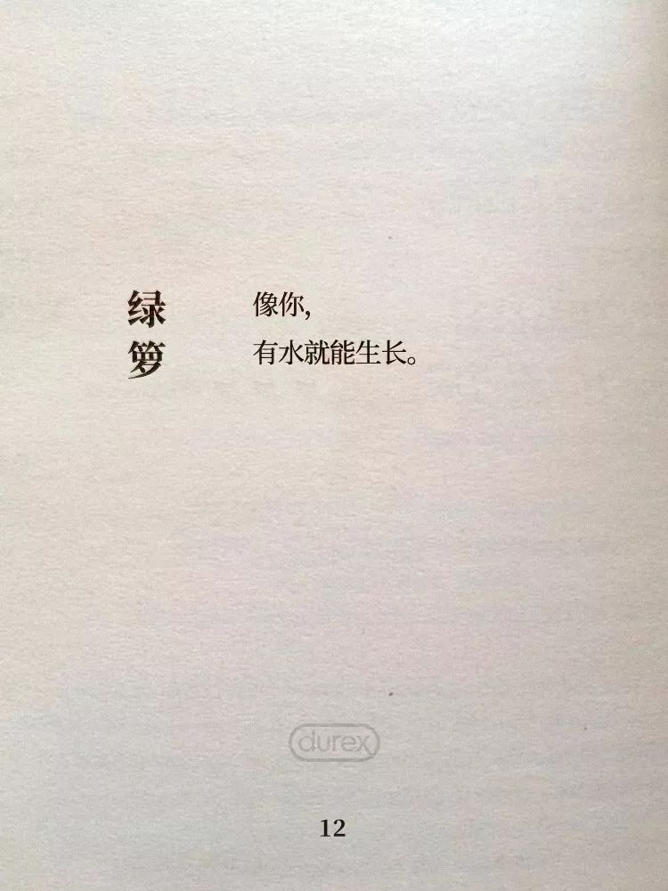 杜蕾斯诗集 | 四季全60首