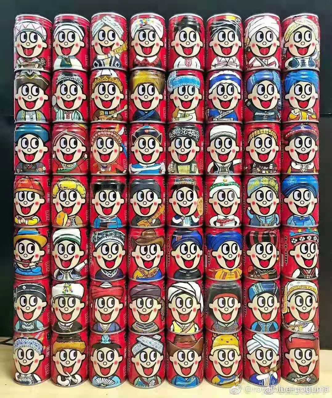 旺仔56个民族罐开卖,我们小朋友的钱太好“骗”了!