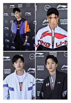 李宁巴黎时装周传播