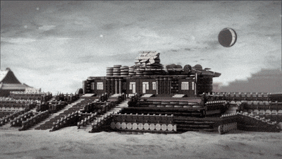 奥利奥年度宫廷大戏:10600块小饼干倾情出演