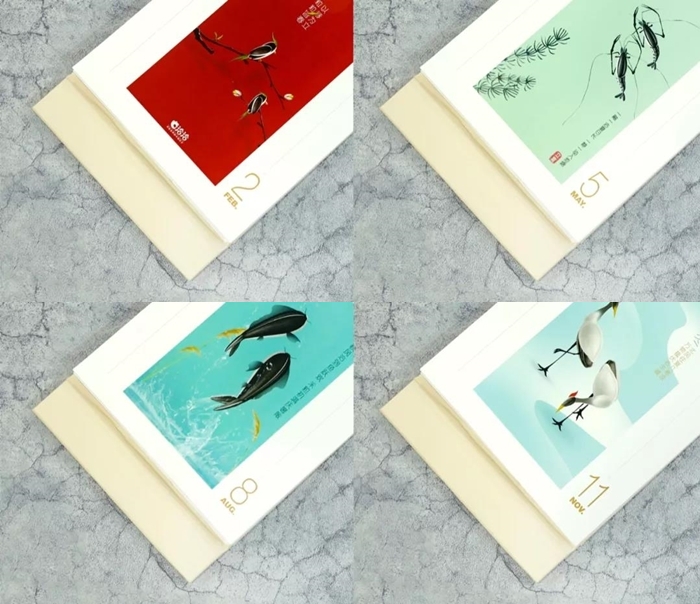 洽洽这本 2019 台历,堪称节气海报中的神作