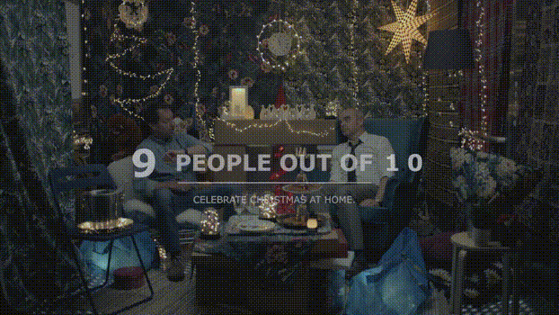 两个大男人居然在电梯里过圣诞节?宜家圣诞广告脑洞大开!