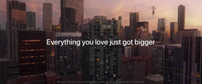 能让一切都变大苹果iPhone XS Max