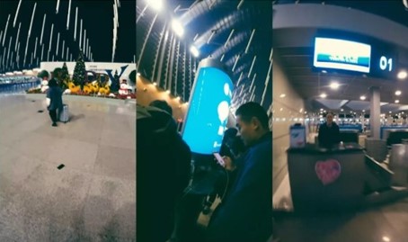 Michael王今早赶飞机迟到了!