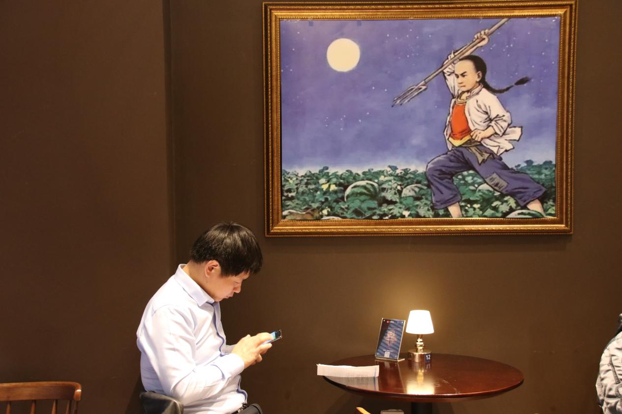 一点资讯在望京开了家快闪店 带你重温课本里的鲁迅