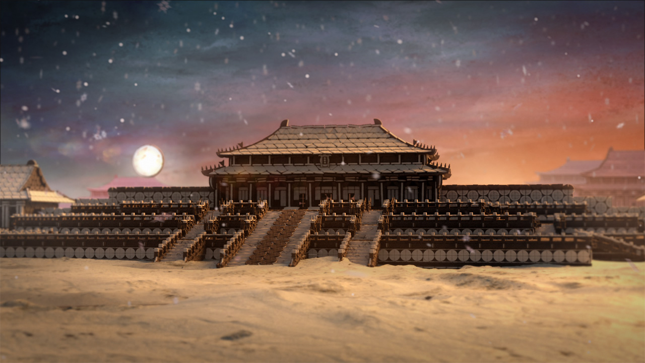 奥利奥年度宫廷大戏:10600块小饼干倾情出演