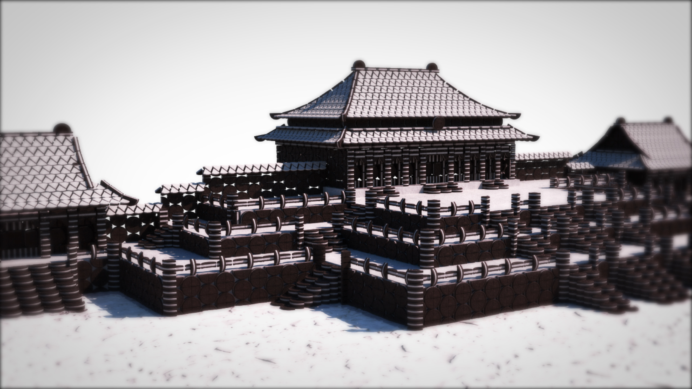 奥利奥年度宫廷大戏:10600块小饼干倾情出演