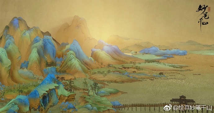 网易×故宫上线古风手游,《千里江山图》活了!