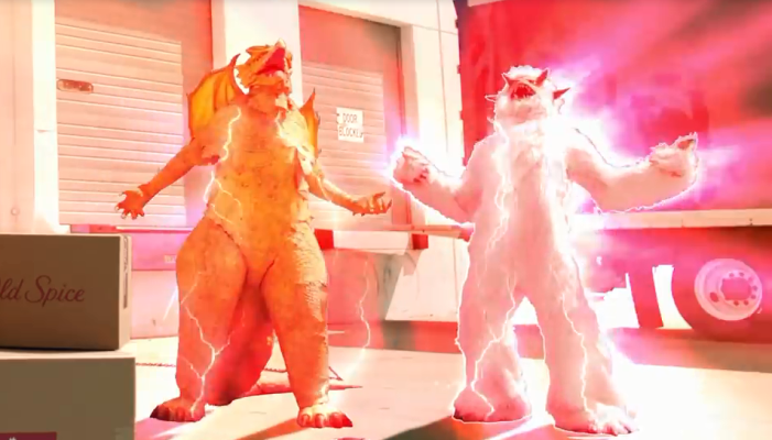 这个戛纳创意奖拿到手软的品牌,拍了部沙雕版《哥斯拉》