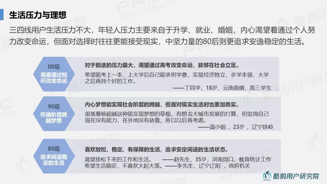 小城生活：深度解读三四线用户互联网生活