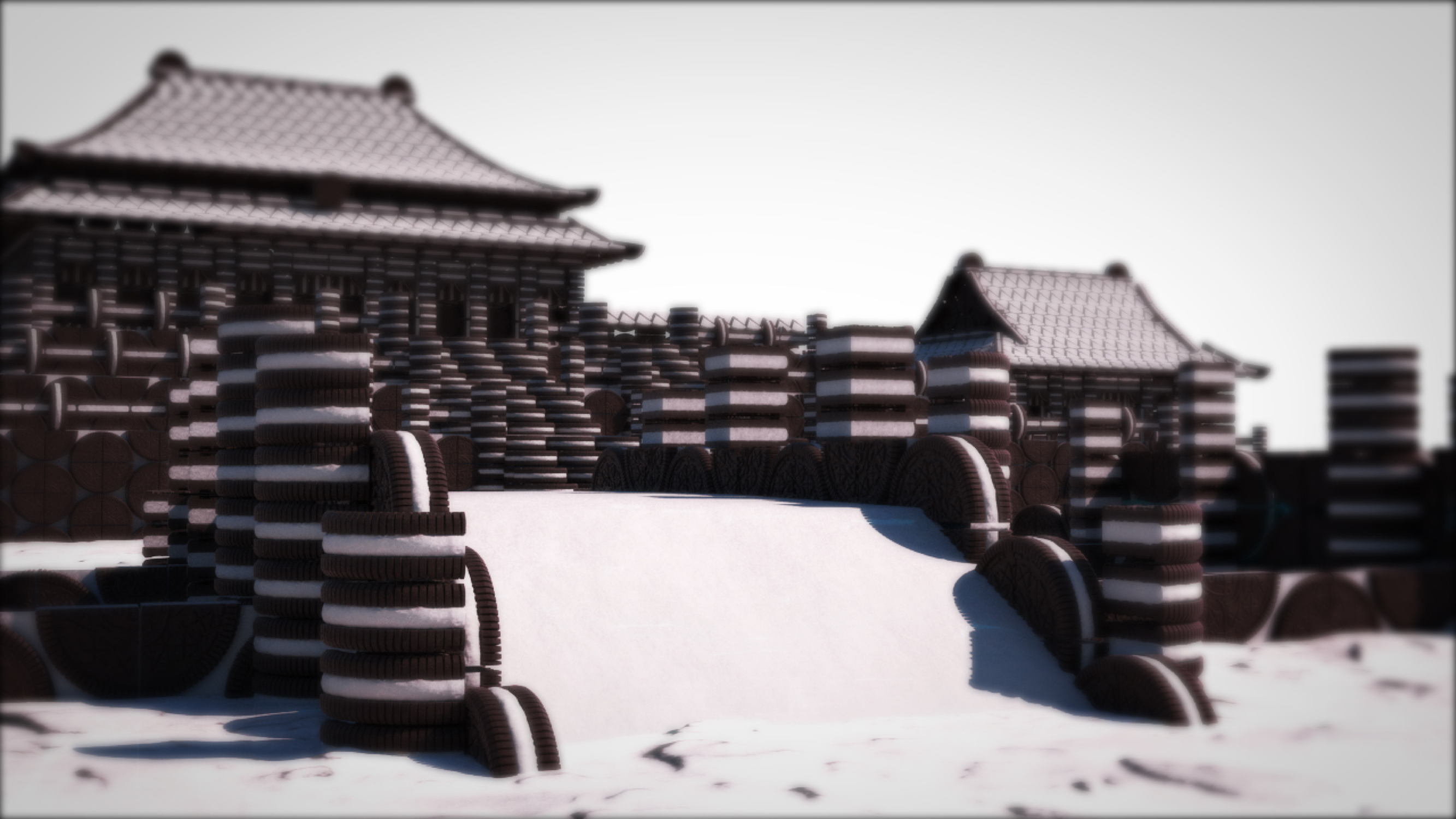 奥利奥年度宫廷大戏:10600块小饼干倾情出演