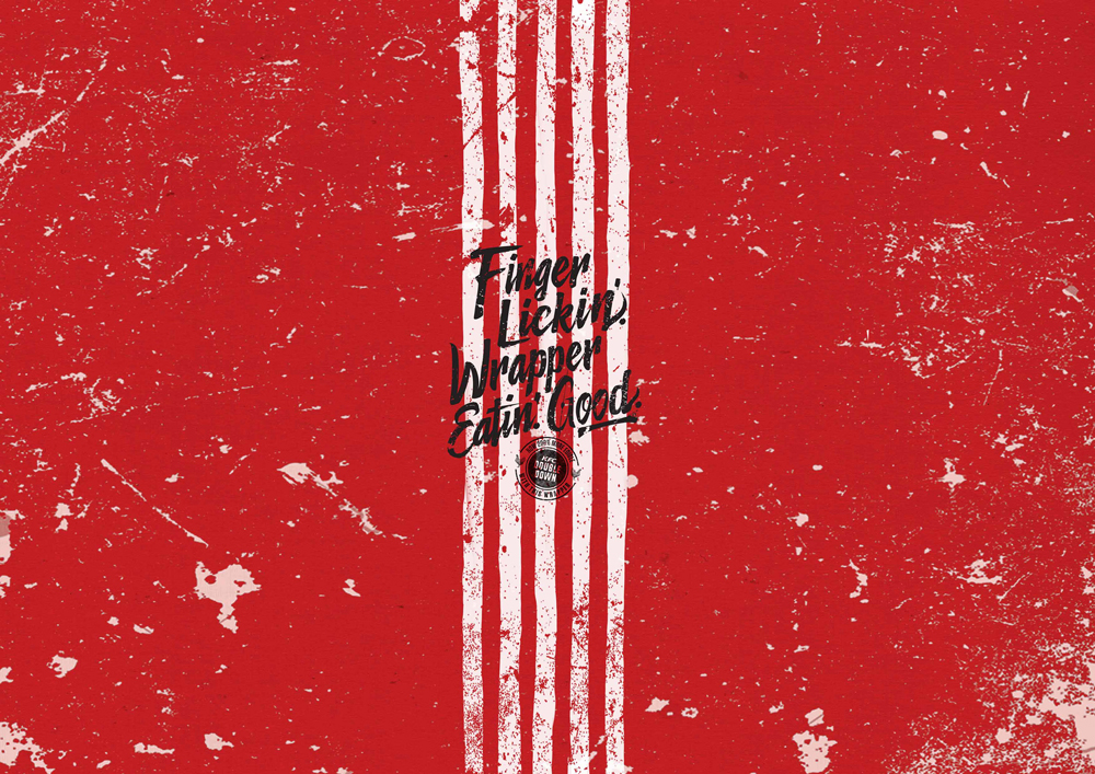 肯德基:舔舔手指,吃掉包装纸!