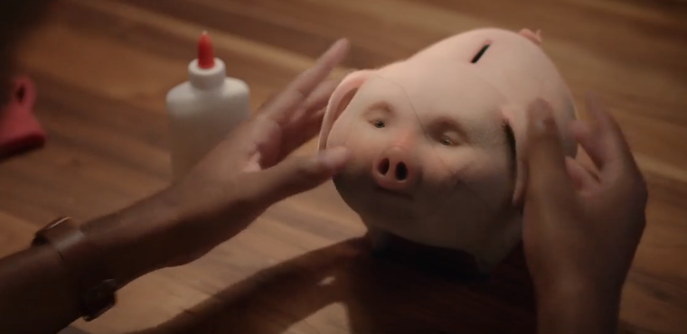 小猪存钱罐历险记,意想不到的广告创意