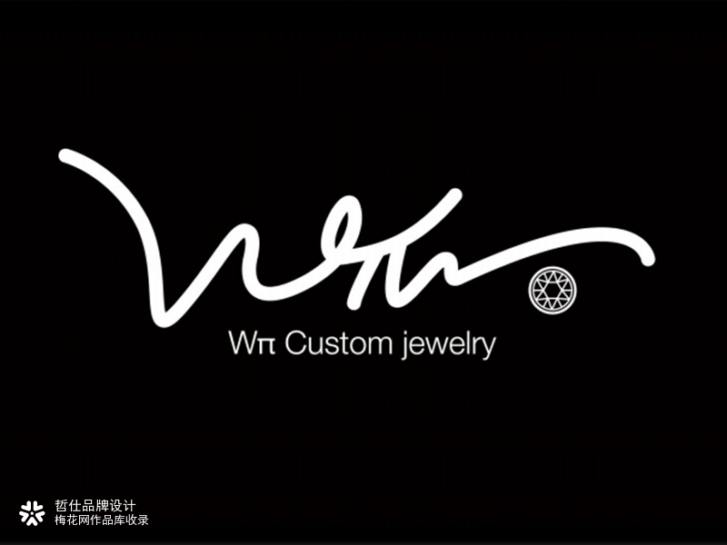珠宝logo设计|标志设计 钻石定制 品牌 商标设计 标识