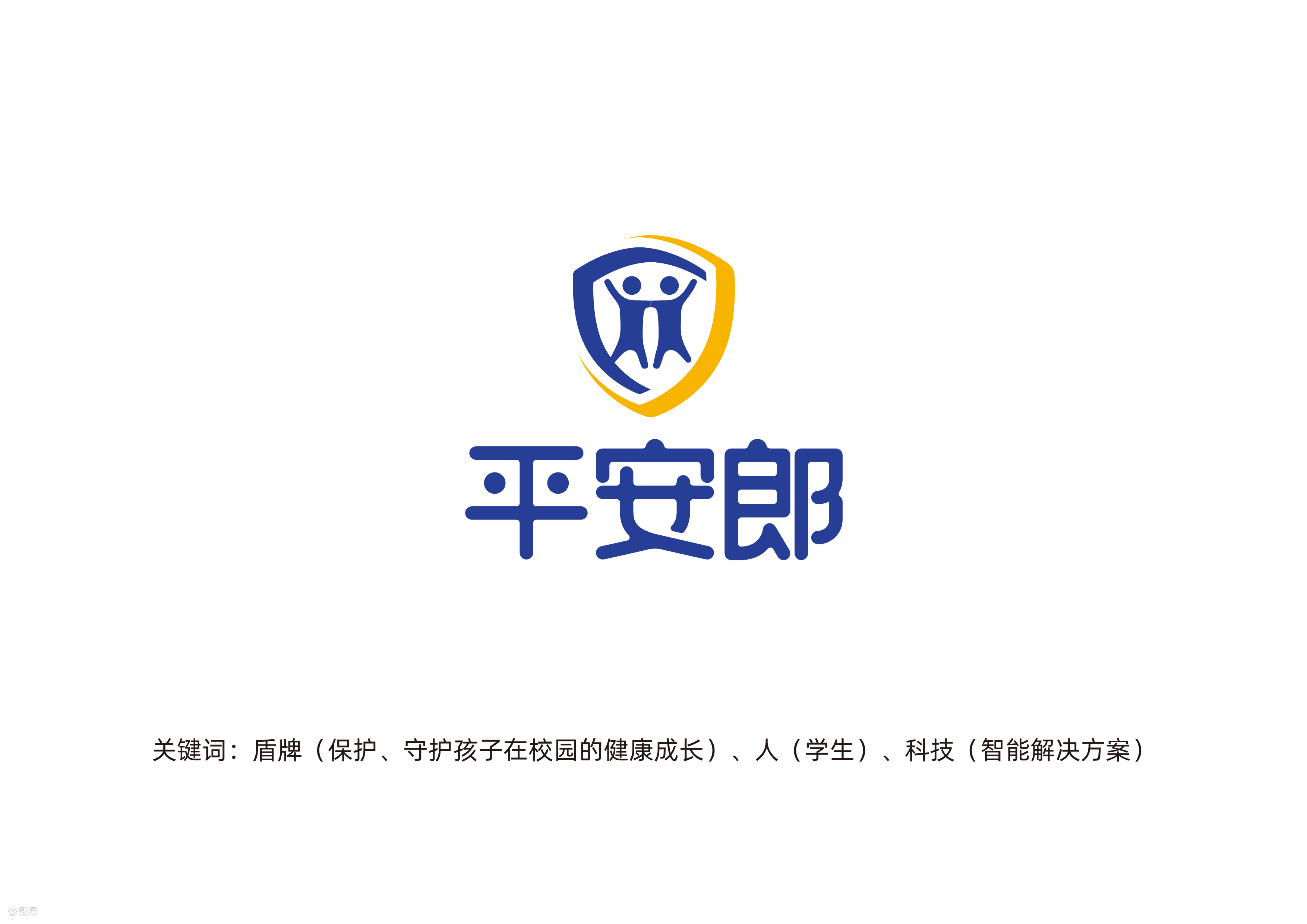 GDC平安郎logo设计|科技智能