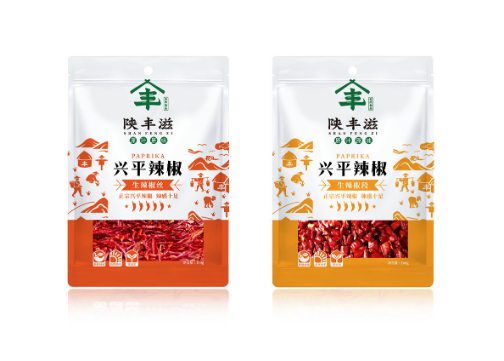 陕丰滋辣椒包装设计