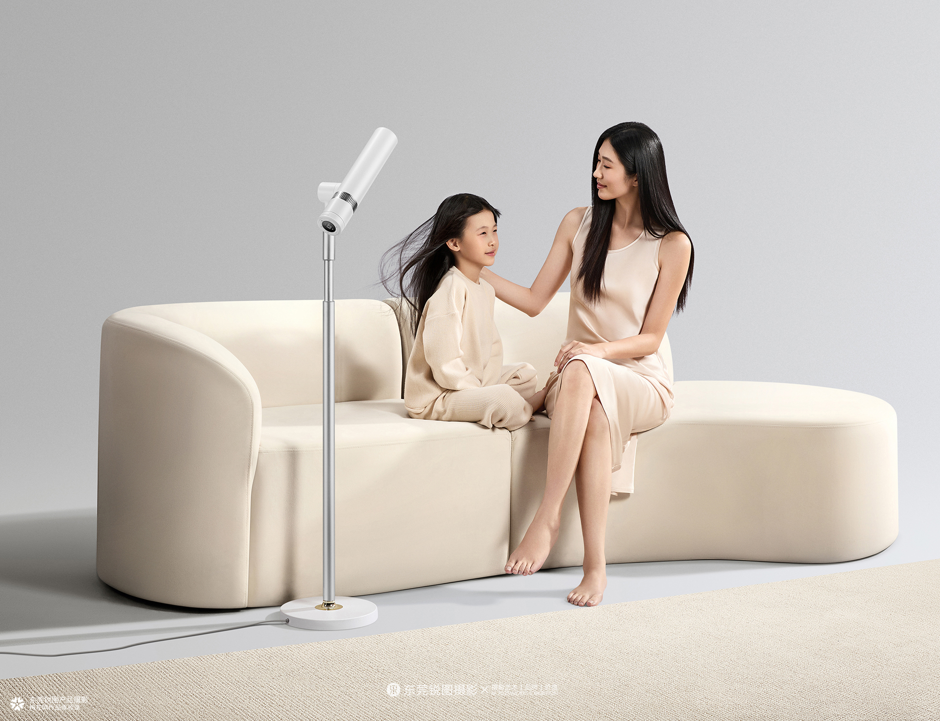 品乐仕落地吹风机产品摄影｜家用吹风机电商主图拍摄家电静物摄影