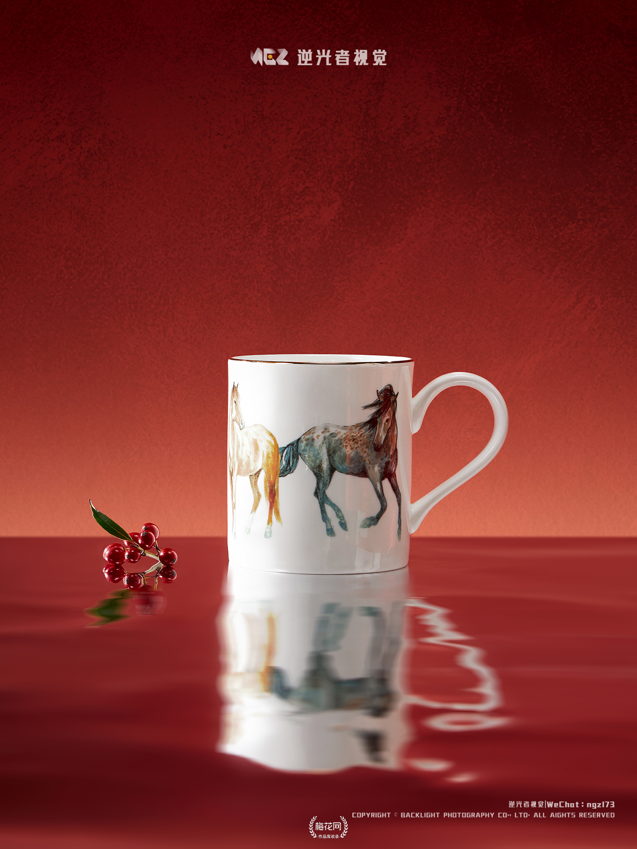 马克杯马年限定款静物摄影/安斯丽/逆光者视觉