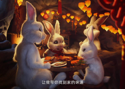 农夫山泉兔年动画大电影《穿越寒冬，与你团圆》