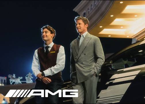 布拉德·皮特的专属座驾，只能交给乔治·拉塞尔来泊车了