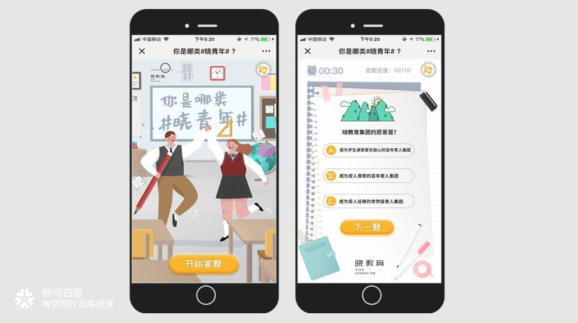 晓教育集团H5：你是哪类晓青年？