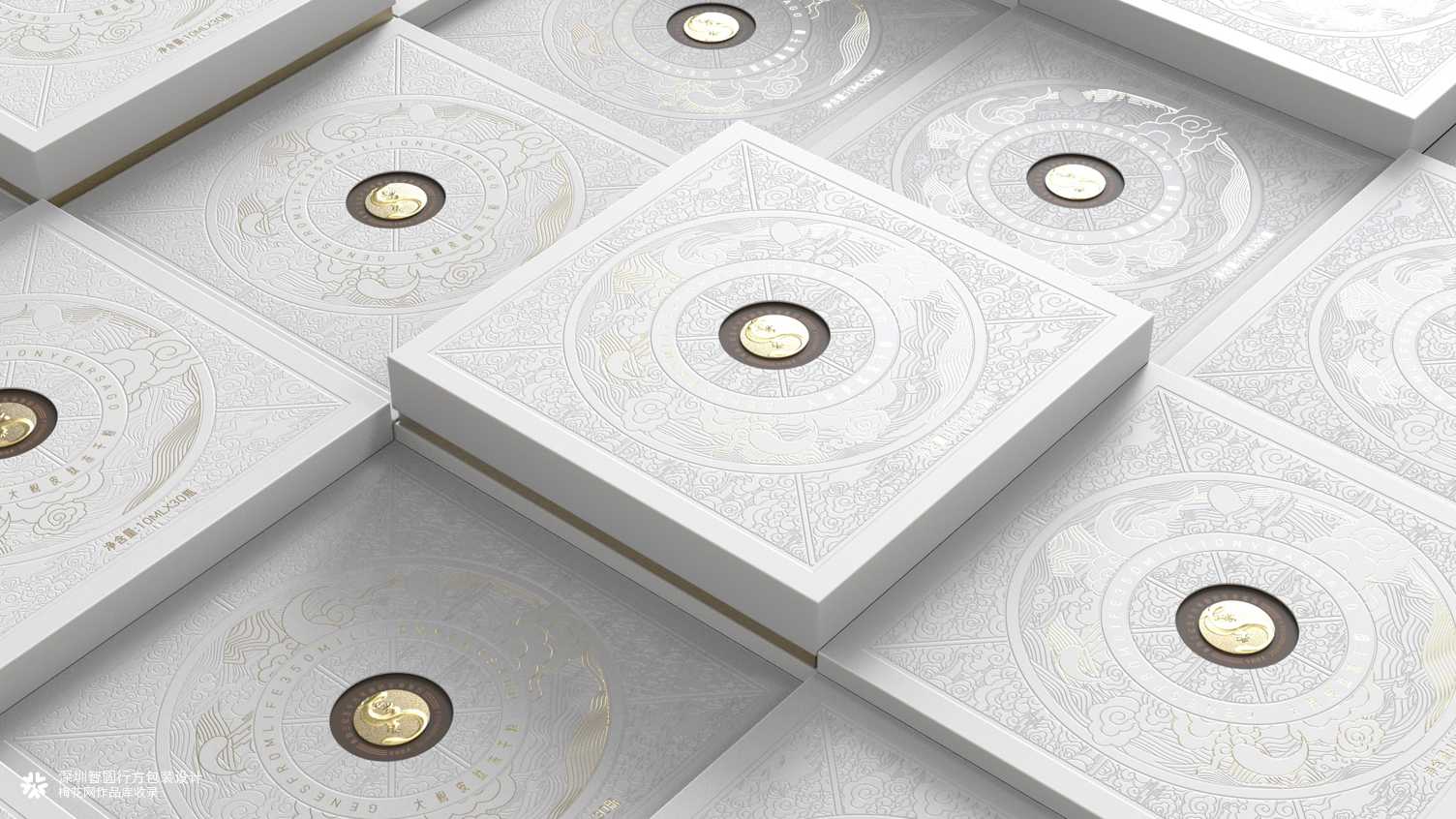 大鲵肽冻干粉包装设计 保健品包装设计 礼盒包装设计