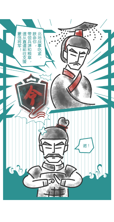 腾讯大秦网：秦直道驰援抗匈奴H5