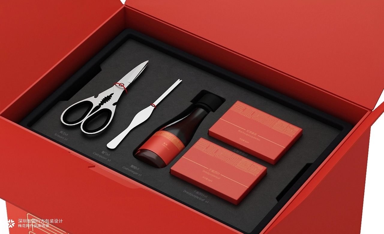 大闸蟹包装设计 大闸蟹礼盒包装设计 海鲜产品包装设计