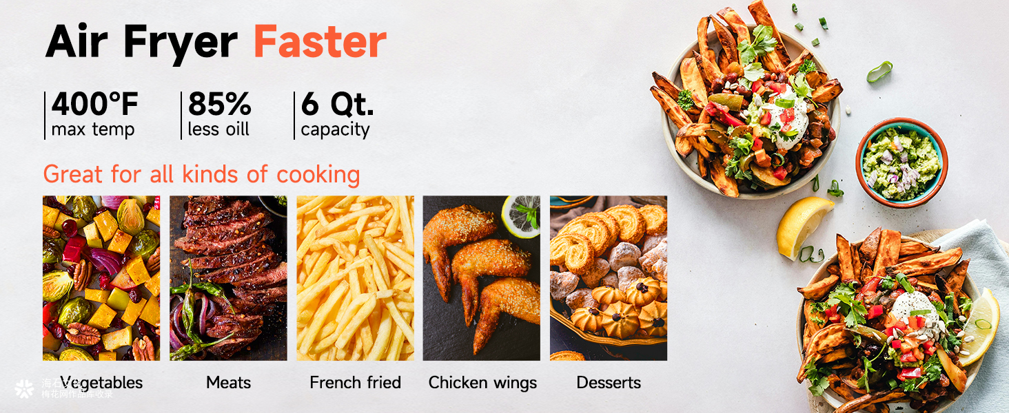 亚马逊空气炸锅平面拍摄【主/副图A+设计】