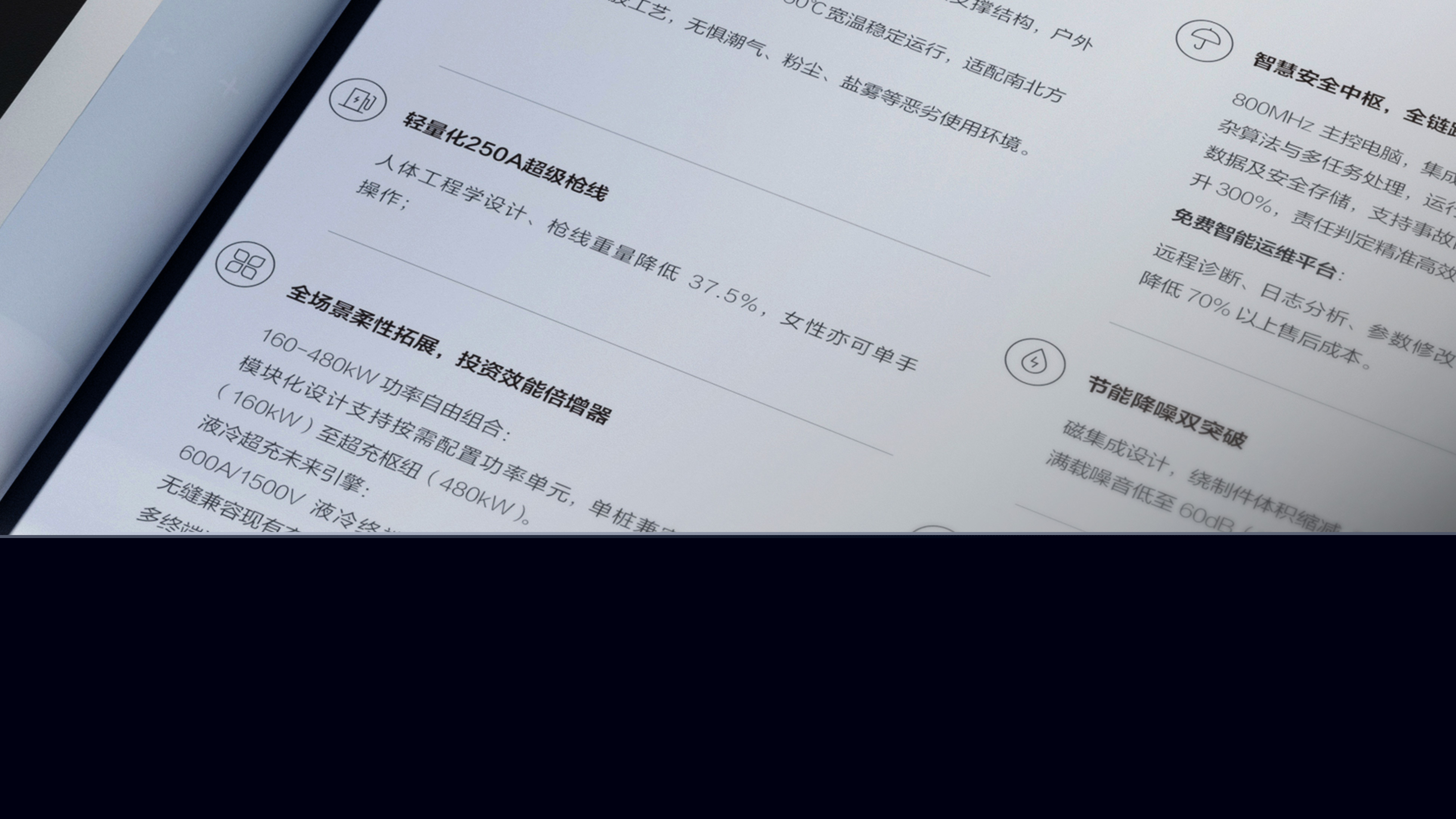 智慧充电桩企业画册设计