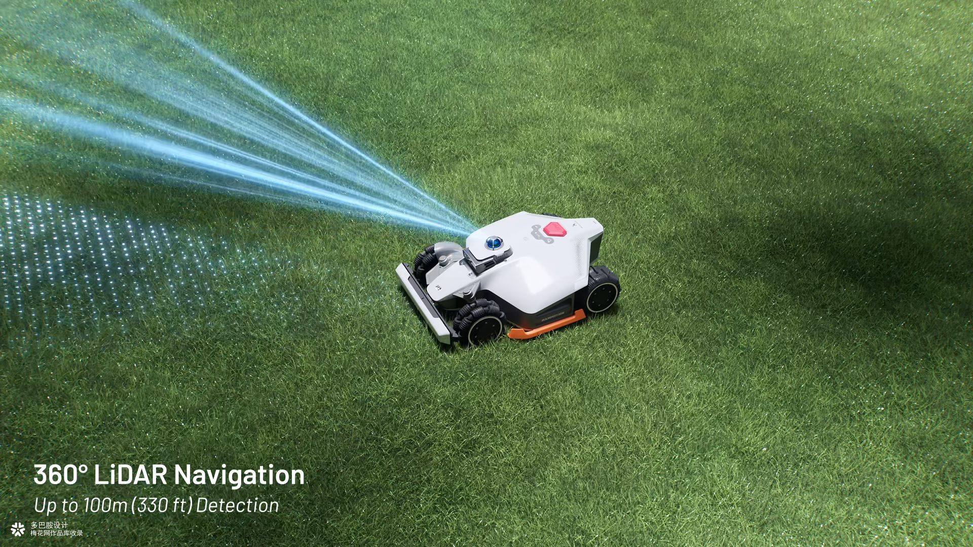 库犸Mammotion LUBA 3 AWD 割草机TVC广告