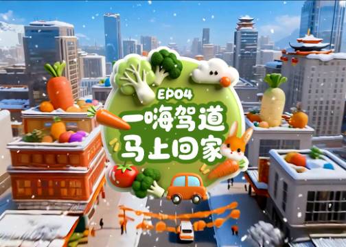 嗨小兔系列动画——《一嗨驾道 马上回家》