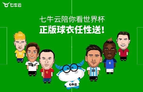 七牛云「夺宝征集令」世界杯应援海报
