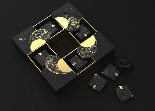 茶叶包装设计丨以中国四大神兽IP设计——《滇红四象》