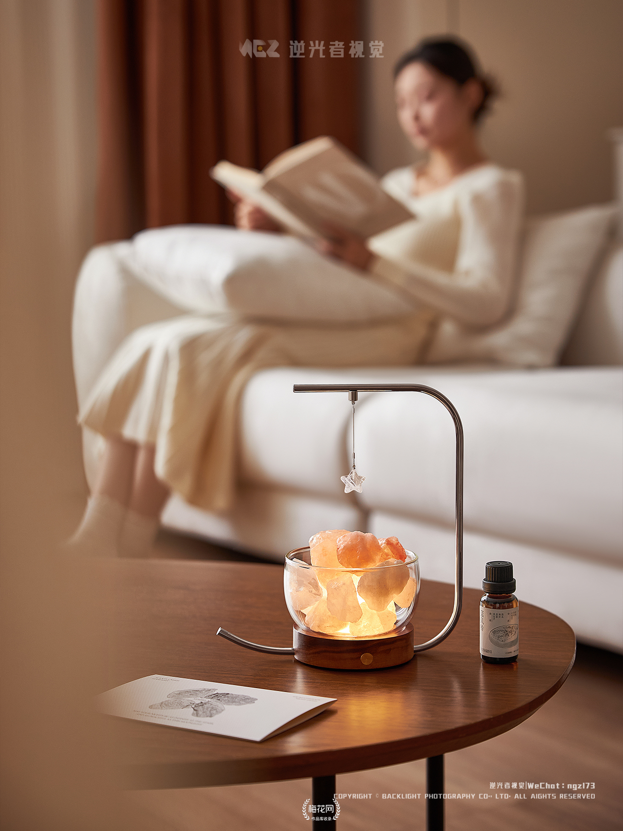 晶石香薰礼盒/静物摄影/家居摄影/菓凯香薰/逆光者视觉