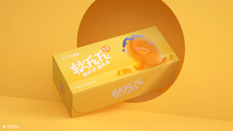 蜗牛出品 | 上海三牛·软fufu蛋糕 休闲零食包装创意