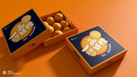 “一品好橙”橙子礼盒包装设计
