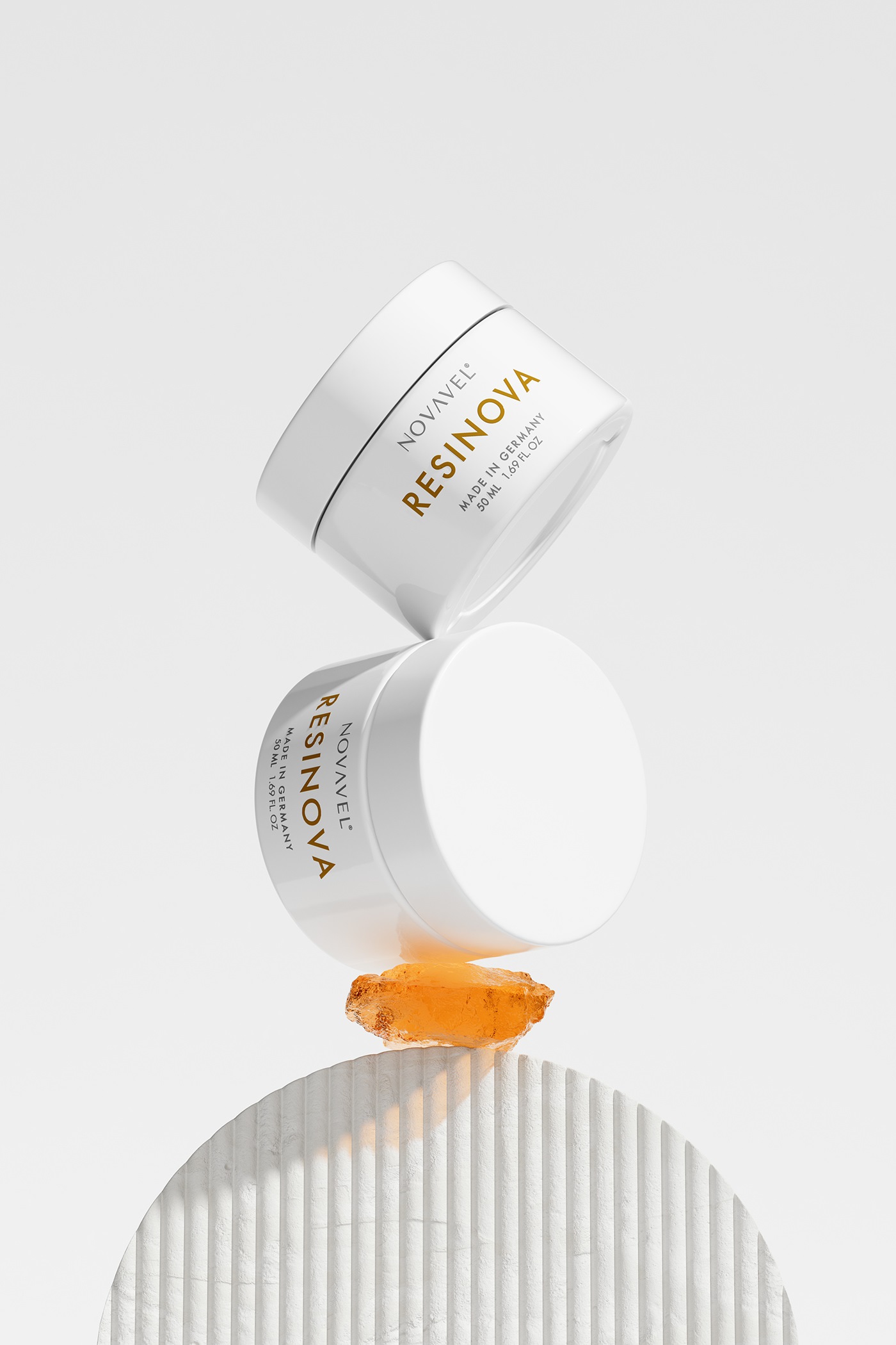 天然护肤品NOVAVEL品牌的包装设计-宏洛图品牌设计