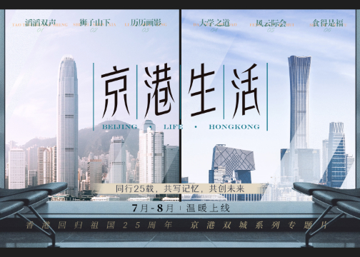 香港回归25周年京港双城系列专题《京港生活》先导片